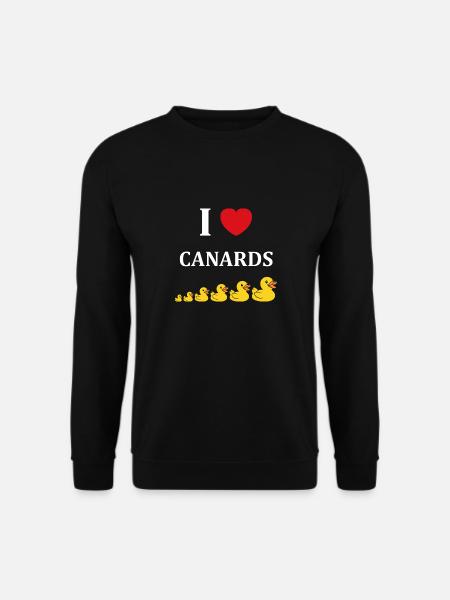 Petit canard - Sweat-shirt Unisexe - noir