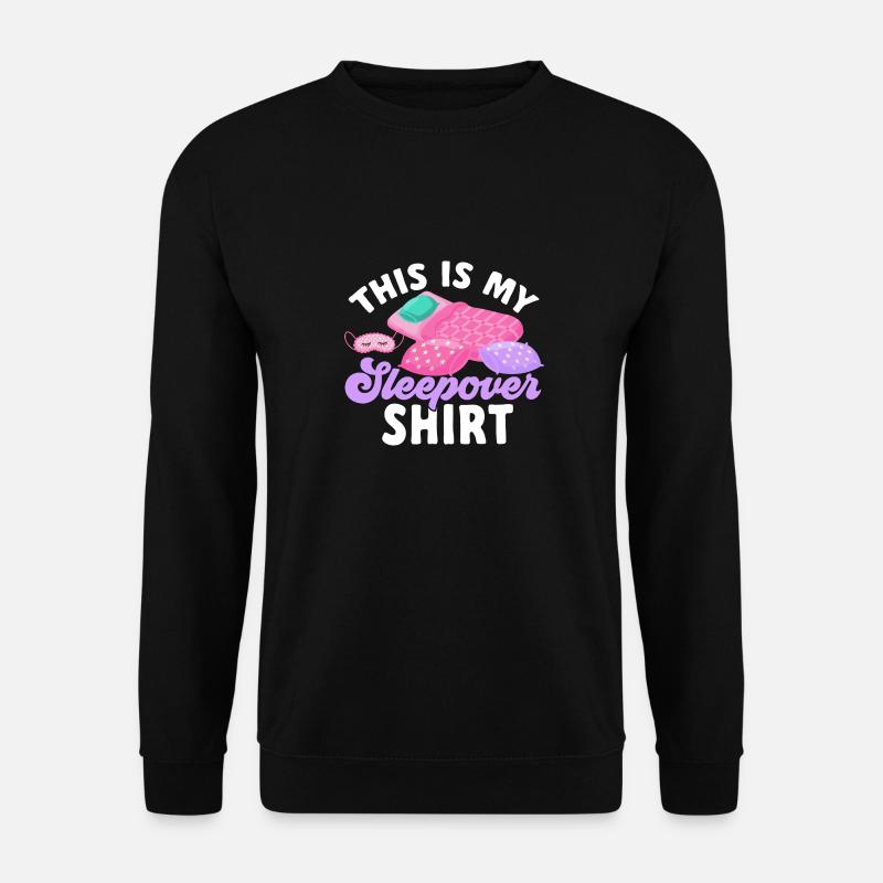 Soirée pyjama pyjama soirée pyjama - Sweat-shirt Unisexe - noir