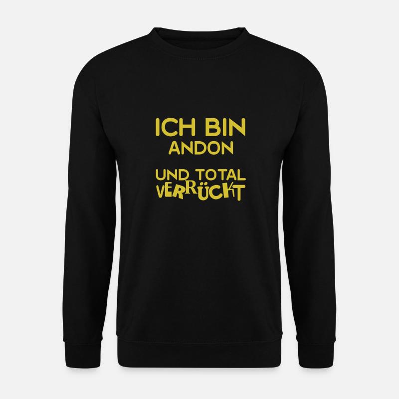 Andon - Unisex Pullover - Schwarz