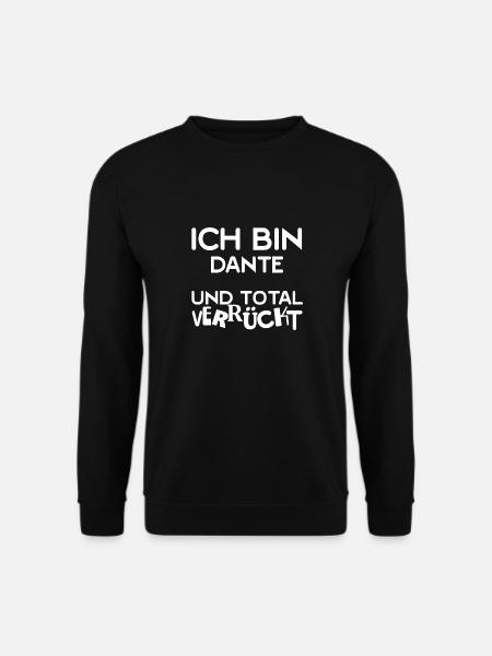 First name Dante - Unisex Sweatshirt - black