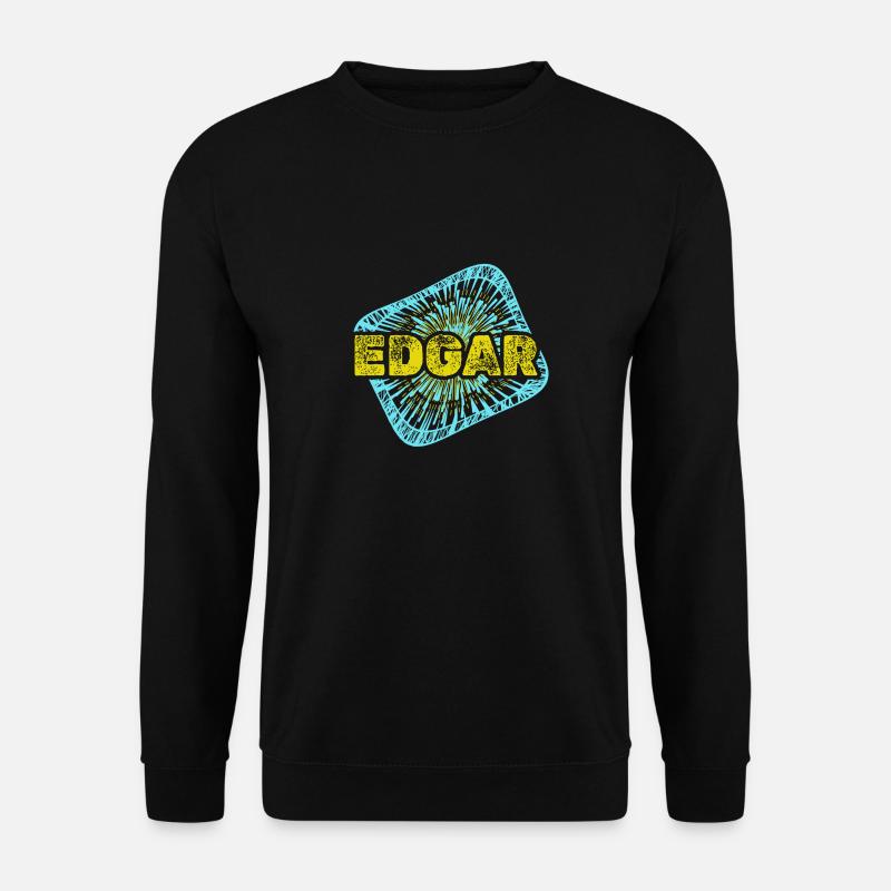 Edgar - Unisex Pullover - Schwarz