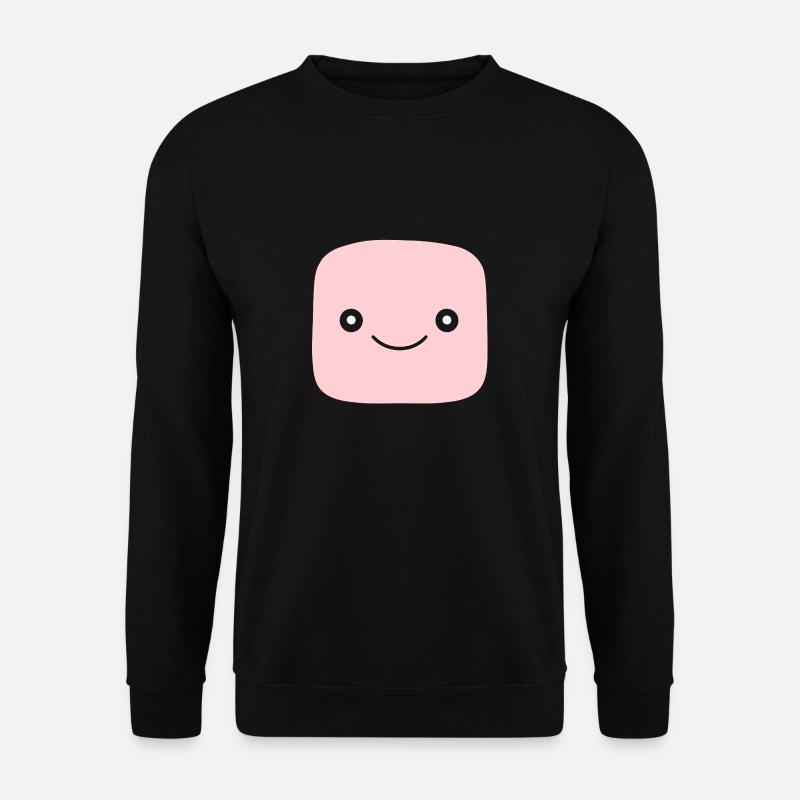 marshmallow - Unisex Sweatshirt - black