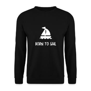 Voile Sail bateau de sports nautiques équipage Törn - Sweat-shirt Unisexe - noir - Devant - Alina (178cm) & Michal (187cm)