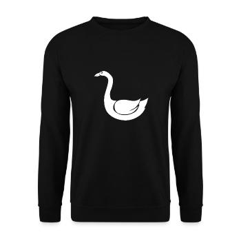 Croquis simple de dessin d'animaux sauvages en - Sweat-shirt Unisexe - noir - Devant - Alina (178cm) & Michal (187cm)