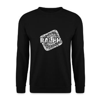 Baby Baby Bump Naissance Ralph - Sweat-shirt Unisexe - noir - Devant - Alina (178cm) & Michal (187cm)