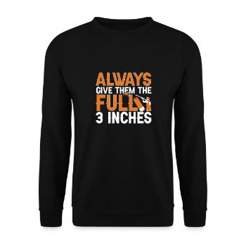 Tir au piège Tir au pigeon en argile Skeet - Sweat-shirt Unisexe - noir - Devant - Alina (178cm) & Michal (187cm)