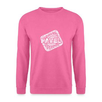 Pavel de naissance - Sweat-shirt Unisexe - rose - Devant