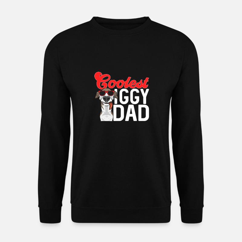 Lévrier italien Greyhound Chiens - Sweat-shirt Unisexe - noir