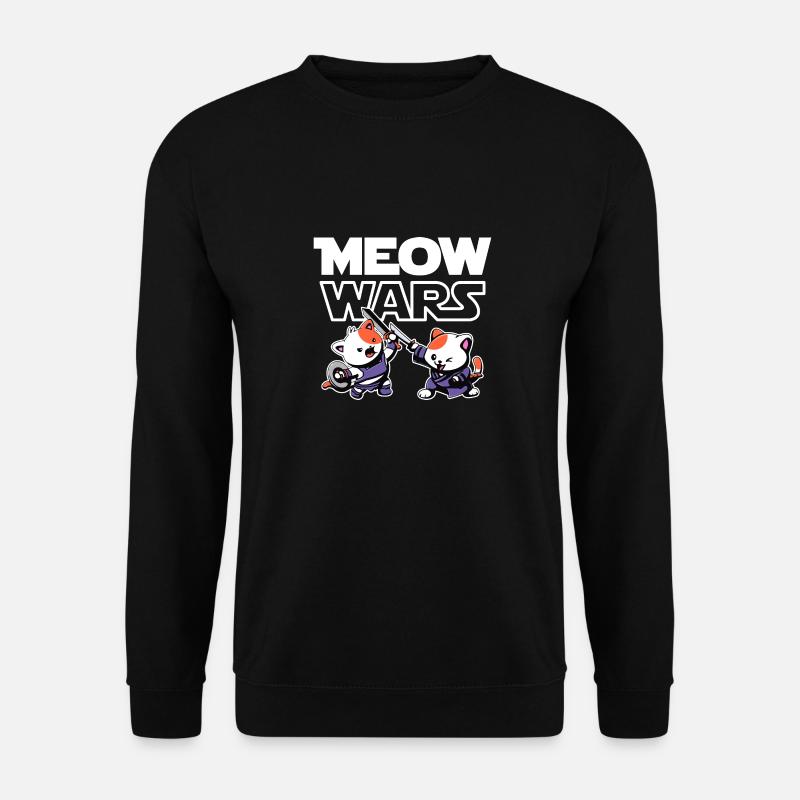 Meow Wars - Unisex Sweatshirt - black