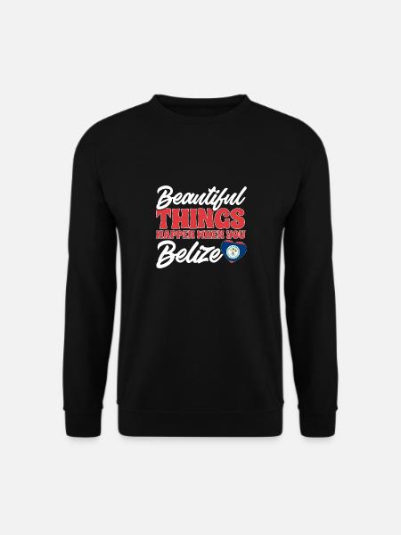 Belize Flag Belizean - Unisex Sweatshirt - black