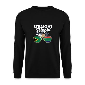 Voyage en Afrique du Sud - Sweat-shirt Unisexe - noir - Devant - Alina (178cm) & Michal (187cm)