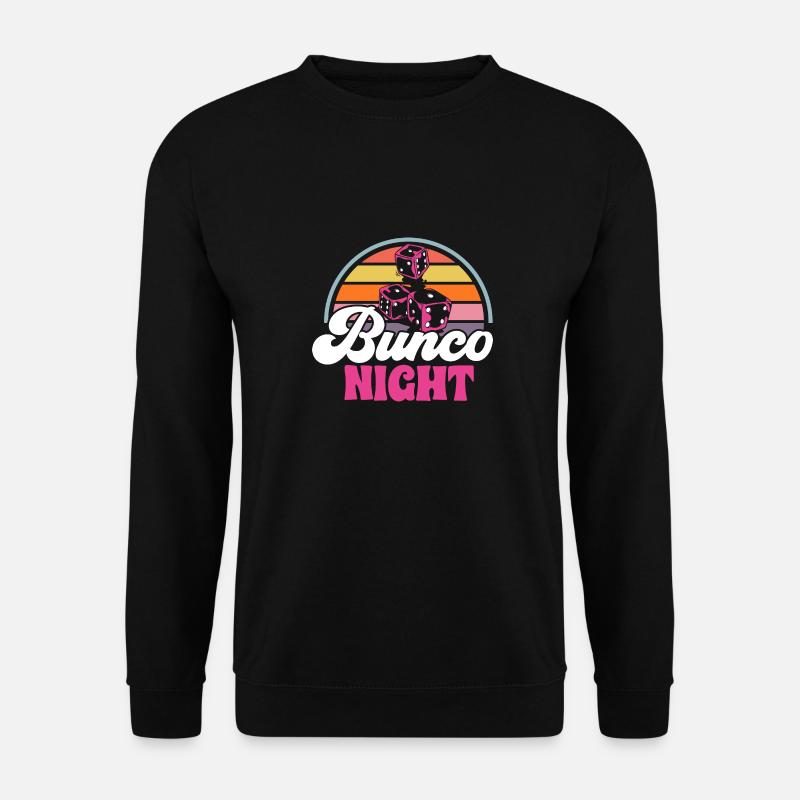 Bunco Dice Game - Unisex Sweatshirt - black