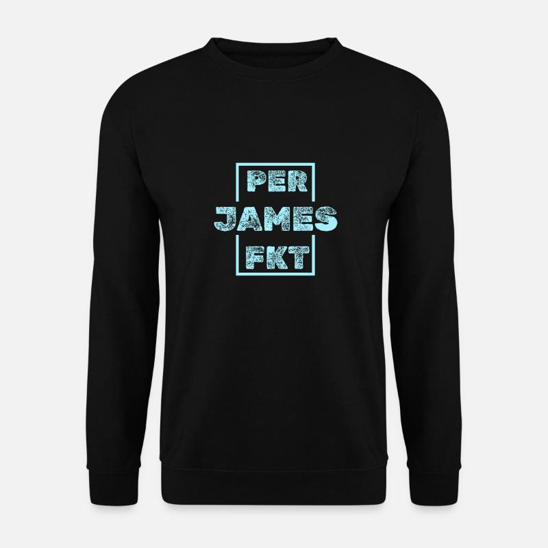 James - Unisex Pullover - Schwarz