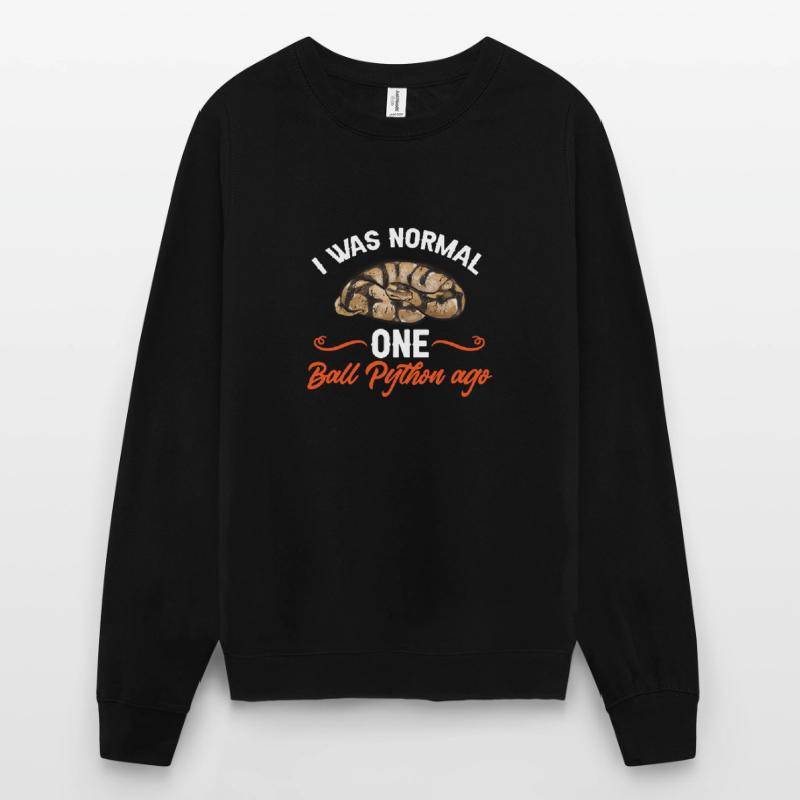 Ball Python Snake King Python Sweat-shirt Unisexe