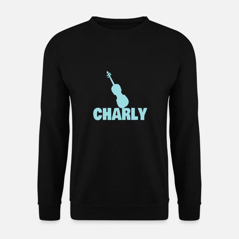 Bratsche Charly - Unisex Pullover - Schwarz