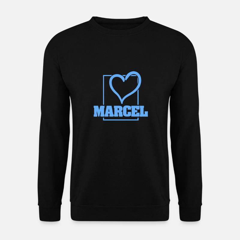 Marcel als Bachelor - Unisex Pullover - Schwarz