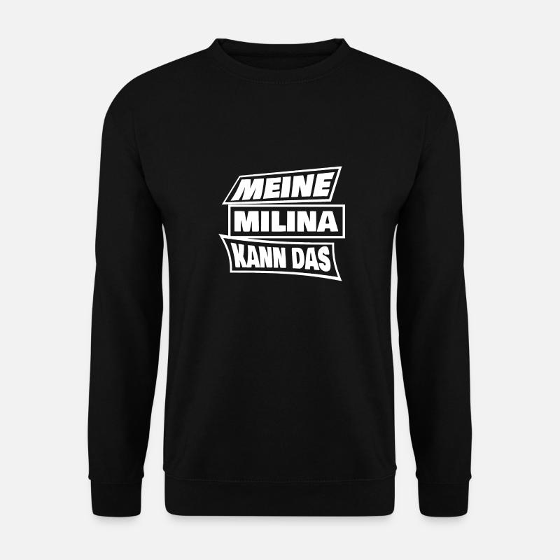 Geschenk für Milina - Unisex Pullover - Schwarz