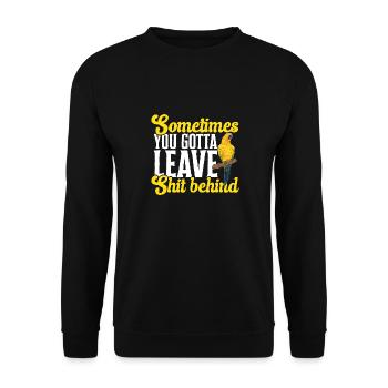 Parakeet, Parrot, Parakeet, Bird - Unisex Sweatshirt - black - Front - Alina (178cm) & Michal (187cm)
