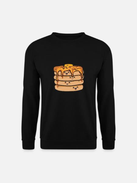 Pancake Breakfast Pancakes - Unisex Sweatshirt - black