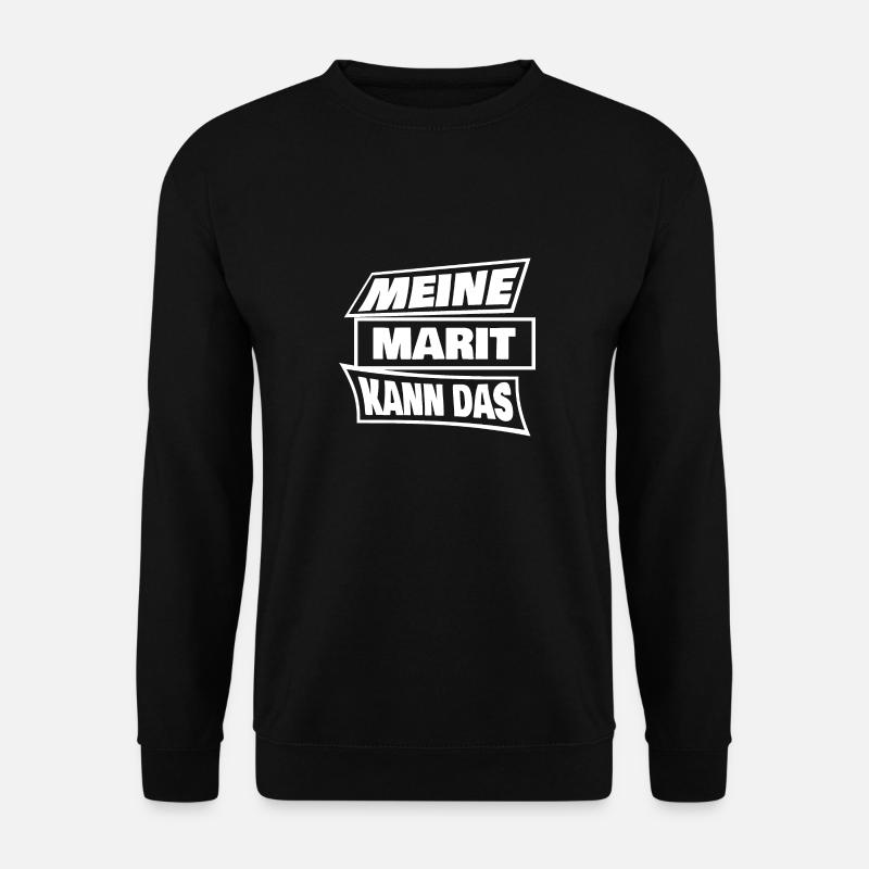 Marit als Marit - Unisex Pullover - Schwarz