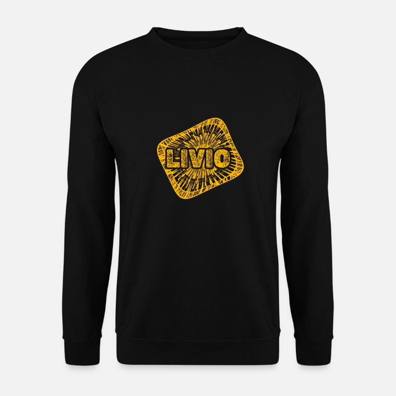Livio als Sternenstaub - Unisex Pullover - Schwarz