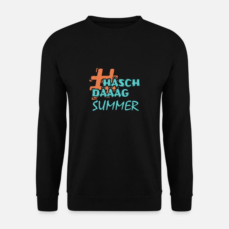 Summer - Unisex Pullover - Schwarz