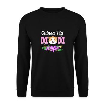 Cobaye - Sweat-shirt Unisexe - noir - Devant - Alina (178cm) & Michal (187cm)