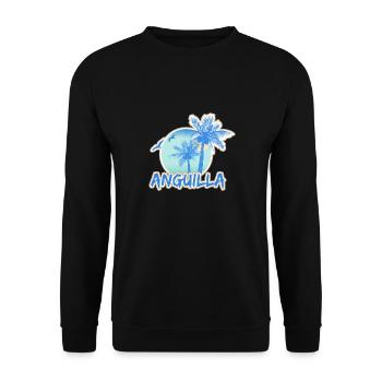 Anguilla - Unisex Pullover - Schwarz - Vorne - Alina (178cm) & Michal (187cm)