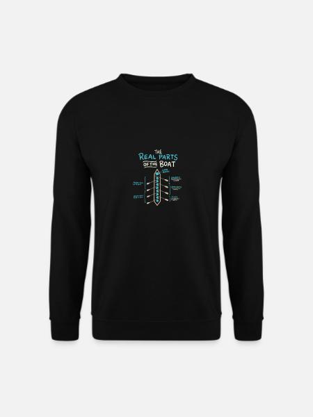 Crew Rowing Einzigartige Geschenkidee für das Crew Rowing Team - Unisex Pullover - Schwarz