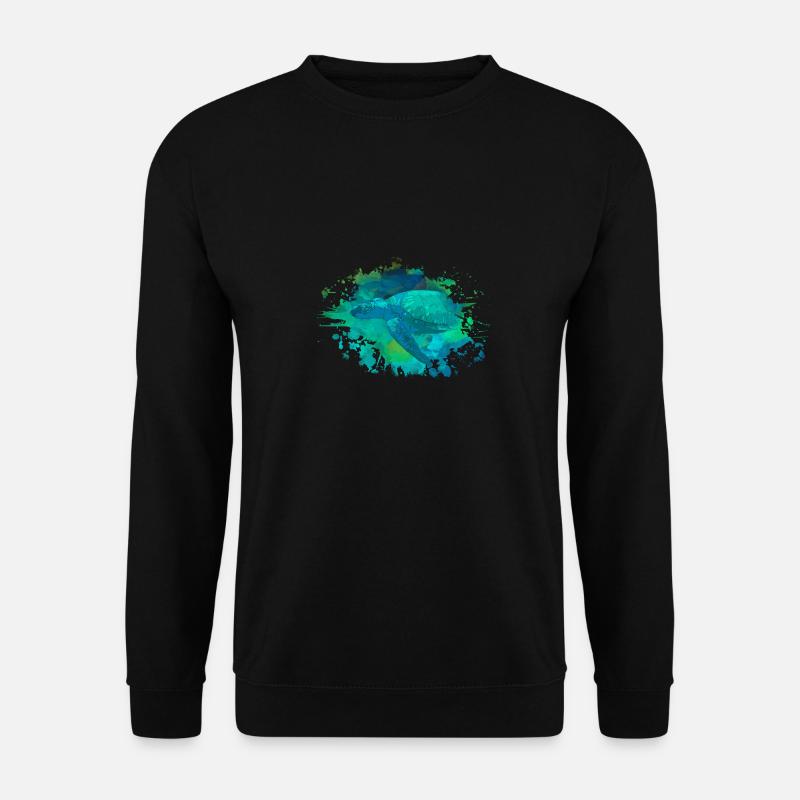 Schildkröte - Unisex Pullover - Schwarz