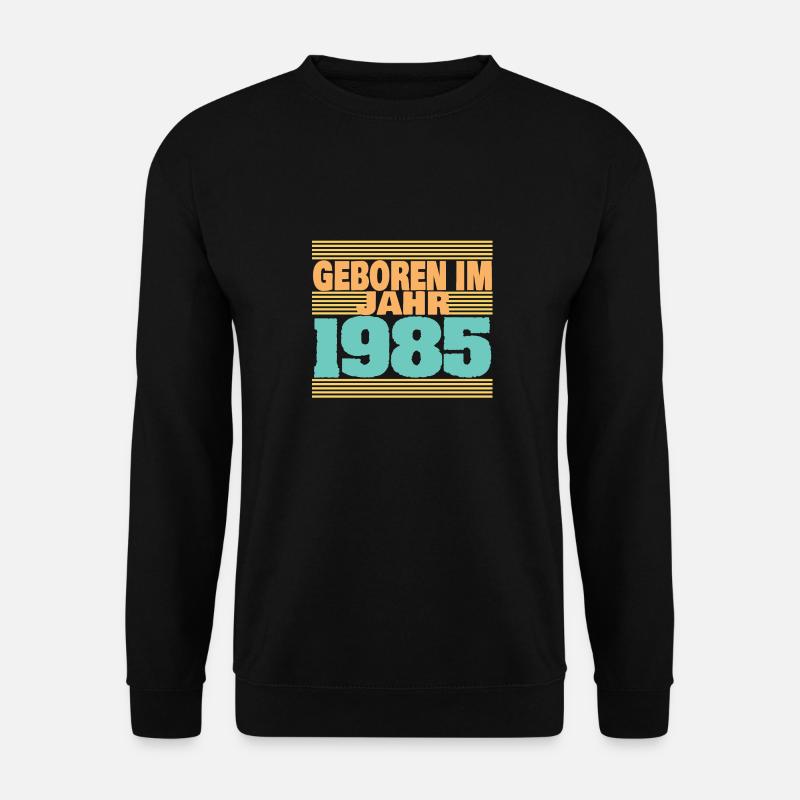 1985 - Unisex Pullover - Schwarz