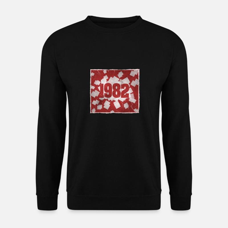 Geboren 1982 - Unisex Pullover - Schwarz