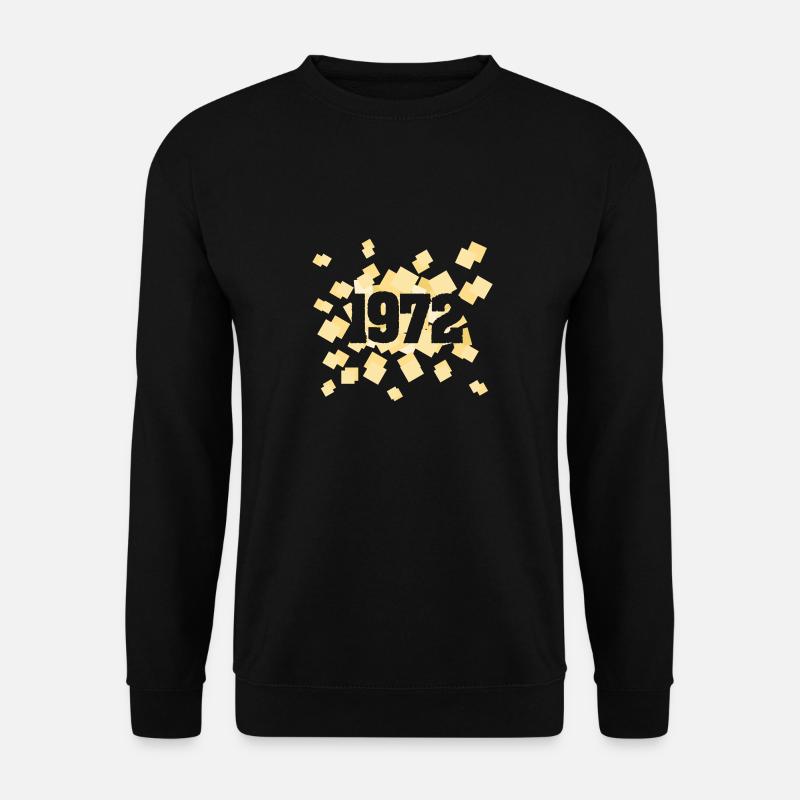 Born in 1972 - Unisex Sweatshirt - black
