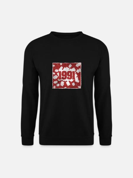 Born 1991 - Unisex Sweatshirt - black