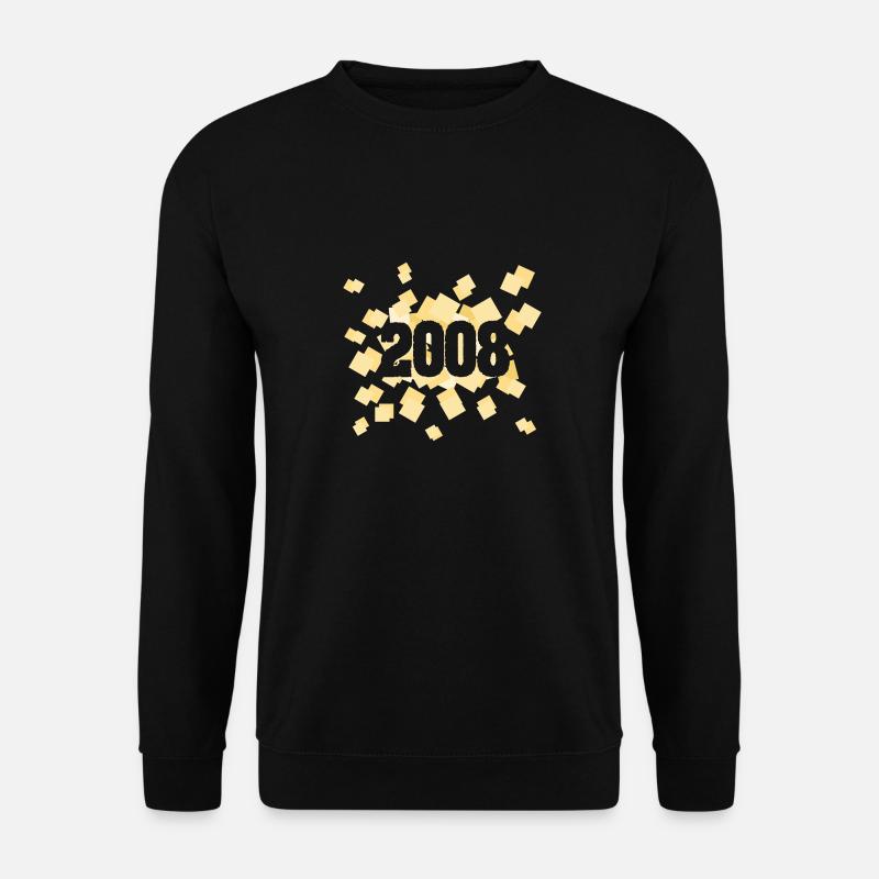 Geboren 2008 - Unisex Pullover - Schwarz