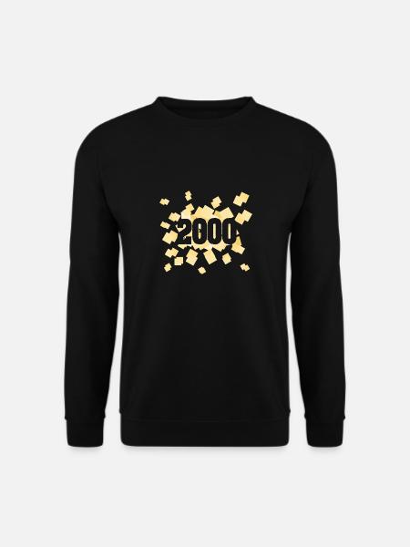 Born 2000 - Unisex Sweatshirt - black