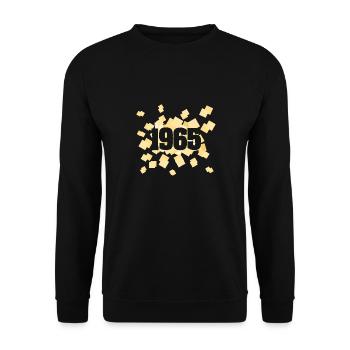 1965 - Unisex Sweatshirt - black - Front - Alina (178cm) & Michal (187cm)