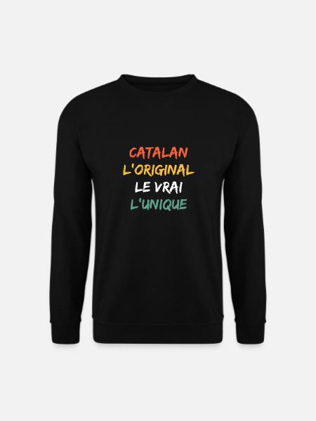 Catalan 3 - Sweat-shirt Unisexe - noir
