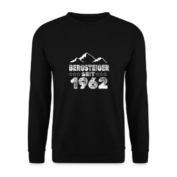 Jahr 1962 - Unisex Pullover - Schwarz - Vorne - Alina (178cm) & Michal (187cm)