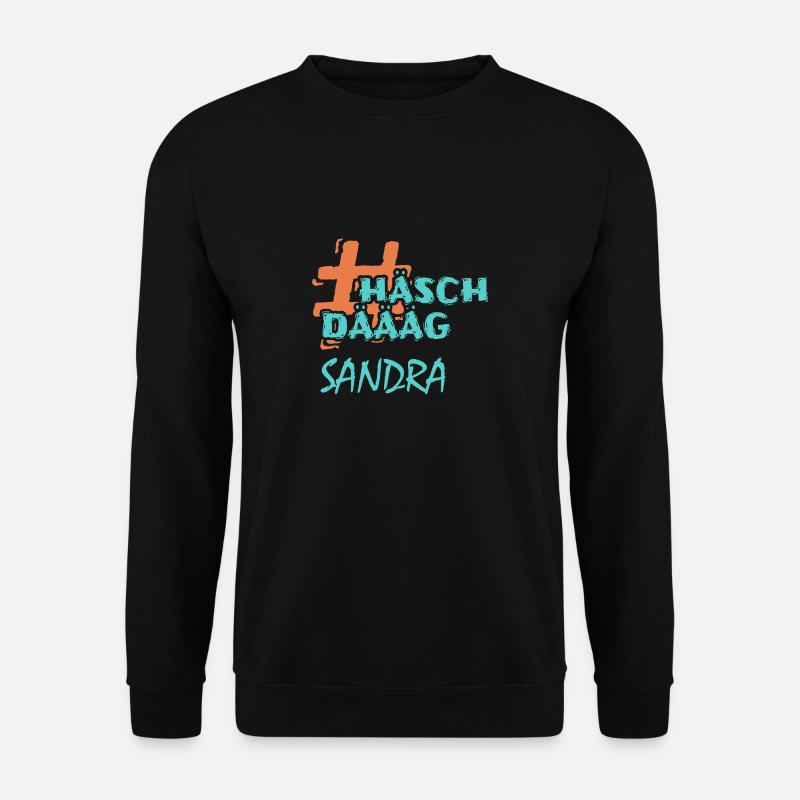Sandra Sandra - Unisex Pullover - Schwarz