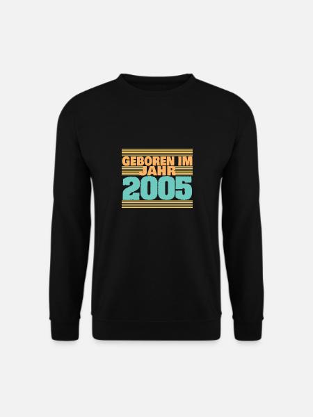 im 2005 - Unisex Pullover - Schwarz