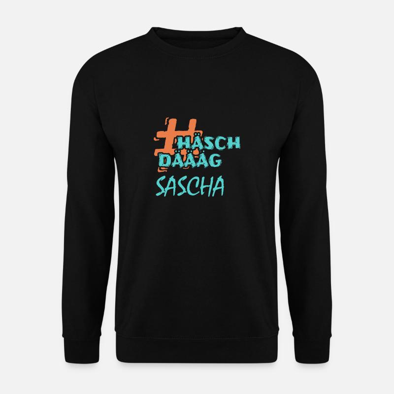 Sascha Sascha - Unisex Pullover - Schwarz