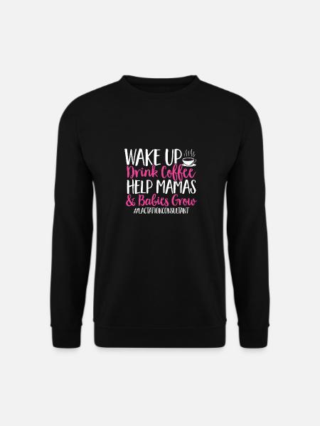 Lactation Consultant IBCLC - Unisex Sweatshirt - black
