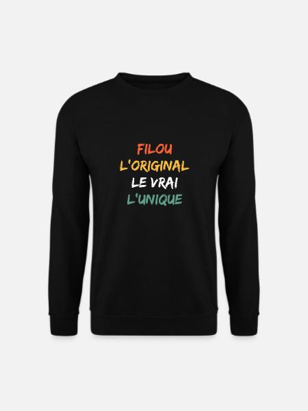 filou - Sweat-shirt Unisexe - noir