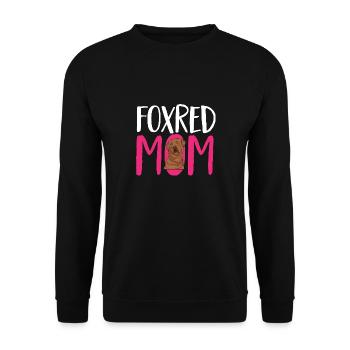 Foxred Labrador Fox Red Labrador Retriever - Unisex Sweatshirt - black - Front - Alina (178cm) & Michal (187cm)