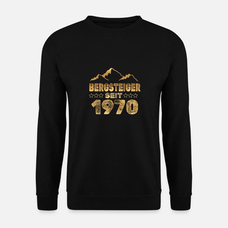 1970 - Unisex Pullover - Schwarz