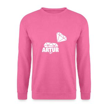 Artur als Kostbar - Unisex Pullover - Pink - Vorne