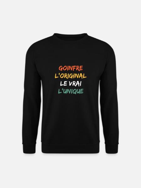 goinfre - Sweat-shirt Unisexe - noir