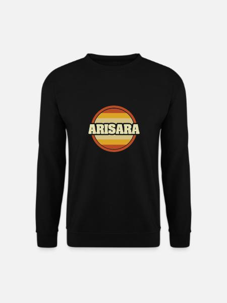 First name Arisara - Unisex Sweatshirt - black