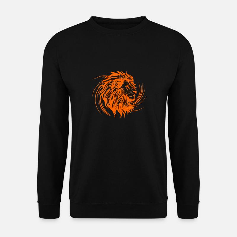 Lion's Head - Unisex Sweatshirt - black